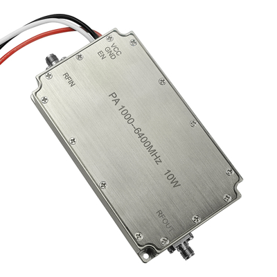 Bidirectional wide band 10W 500-7300mhz 1000-6400mhz power amplifier module for anti drone jammer system