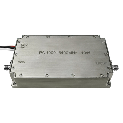 Bidirectional wide band 10W 500-7300mhz 1000-6400mhz power amplifier module for anti drone jammer system