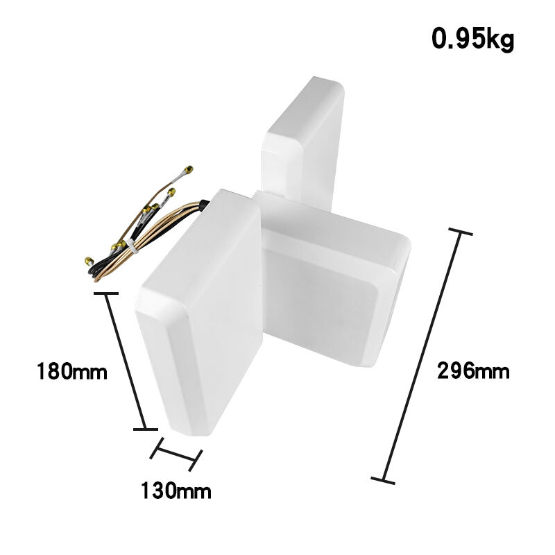 Butter fly Shaped 15dbi multiple band directionl antenna for signal jammer shield