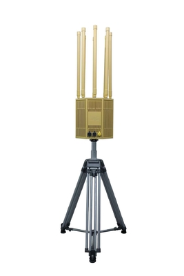 Sunset Yellow 8-band anti drone 433mhz 800mhz 5.8ghz peralatan jammer