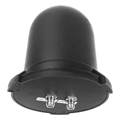 100-6000MHz Dual-Band Circularly Polarized Omnidirectional Antenna, 360° Waterproof Mushroom Antenna Booster untuk Monitoring Drone & Countermeasure