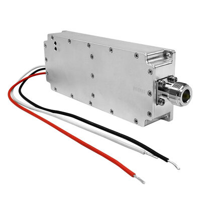 N tipe GaN larutan aluminium kasus 50W 6.5GHz 7.5GHz drone sinyal jammer modul amplifikasi