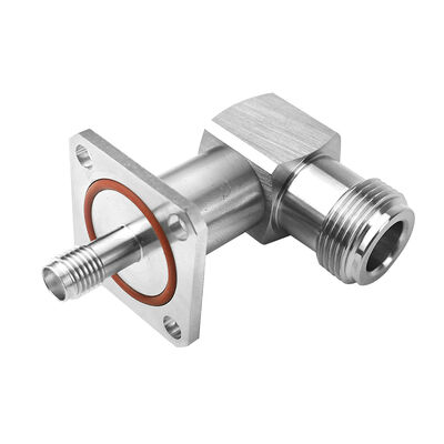 Adaptor RF SMA-N profesional, koneksi stabil untuk instrumen uji & sistem antena