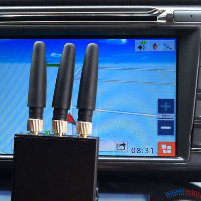 Handheld GPS Signal Jammer Cell Phone Blocker 3 Antena Tahan Lama Untuk GSM