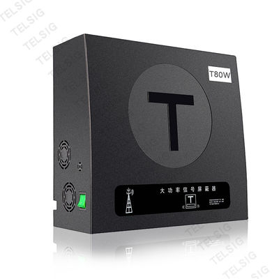 Jammer Ponsel Daya Tinggi Hitam Untuk Berat 2G / 3G / 4G / 5G 5.0kg