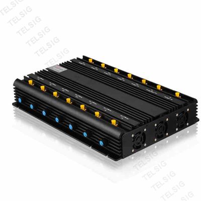 Jammer Jaringan Ponsel Standar Militer, Perangkat Pengacak Wifi 14 Saluran