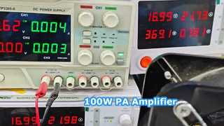r Modul penguat daya PA ultra band 100W 300-2700MHz PA Untuk proyek pemerintah