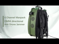 Jammer sinyal drone Manpack Backpack portabel